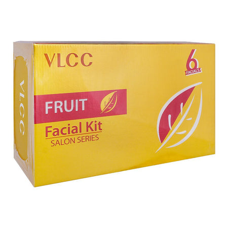 VLCC Salon Series Fruit Facial Facial Kit, Cleanser & Toner+Scrub+Gel+Cream+Pack+Moisturiser, 6-Pack, 300g+100ml - Main Image