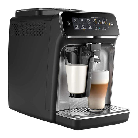 PHILIPS 3200 Espresso Coffee Machine, 5 Coffee Varieties, Touch Display, Ceramic Grinder, Black, EP3246/70 - Image 3