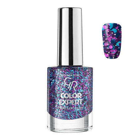Golden Rose Color Expert Glitter Nail Polish/Lacquer, 613 - Main Image