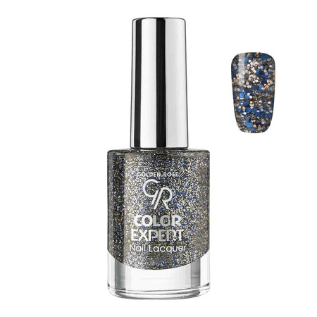 Golden Rose Color Expert Glitter Nail Polish/Lacquer, 601 - Main Image