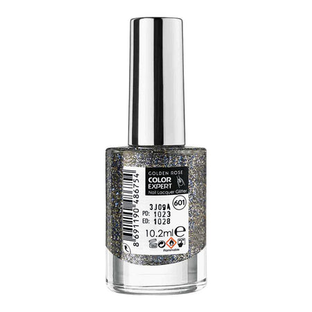 Golden Rose Color Expert Glitter Nail Polish/Lacquer, 601 - Image 2