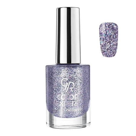Golden Rose Color Expert Glitter Nail Polish/Lacquer, 605 - Main Image