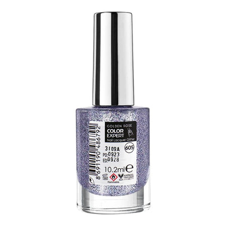 Golden Rose Color Expert Glitter Nail Polish/Lacquer, 605 - Image 2