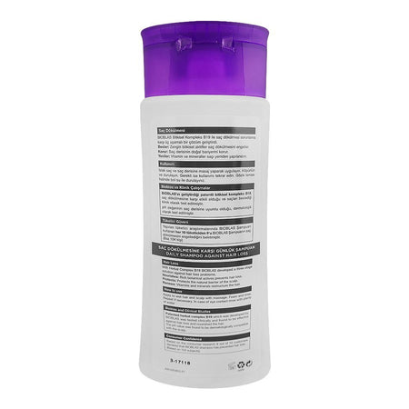 Bioblas Procyanidin+Biotin Herbal Shampoo, Prevents Hair Loss, Paraben Free, All Hair Types, 360ml - Image 2
