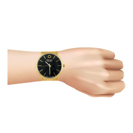 Omax Men's Chain Analog Watch, 00ODC003Q002 - Image 2