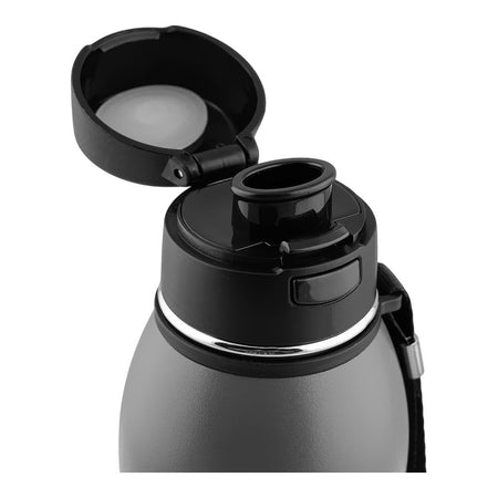 Homeatic Stainless Steel Water Bottle, 800ml, Grey, HKA-061 - Image 3