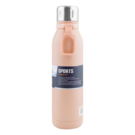 Homeatic Stainless Steel Water Bottle, 700ml, Pink, HKD-858 - Image 3