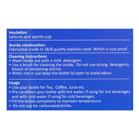 Homeatic Stainless Steel Water Bottle, 700ml, Pink, HKD-858 - Image 6