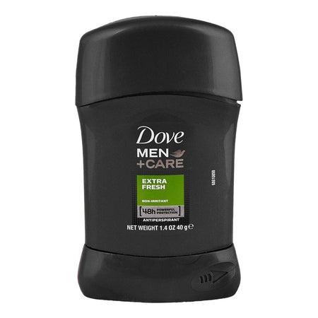 Dove Men+Care Extra Fresh Non Irritant Antiperspirant Deodorant Stick, 48 Hours Lasting, 40g - Main Image