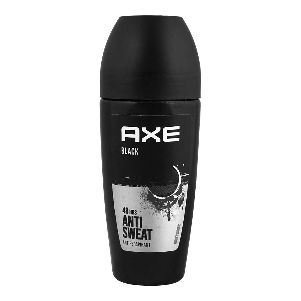 Axe Black 48 Hours Lasting Anti Sweat Anti-Perspirant Roll On, 50ml - Main Image
