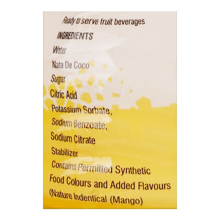 Italiano Coco Refresh Nata De Coco Mango Juice Drink, 320ml - Image 3