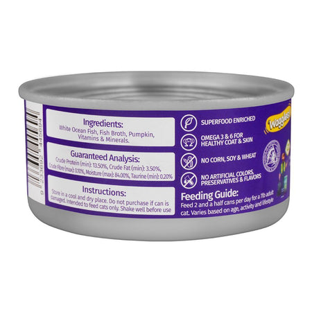 Purrs Premium Natural Cat Food, Fish In Broth, 130g - Image 2