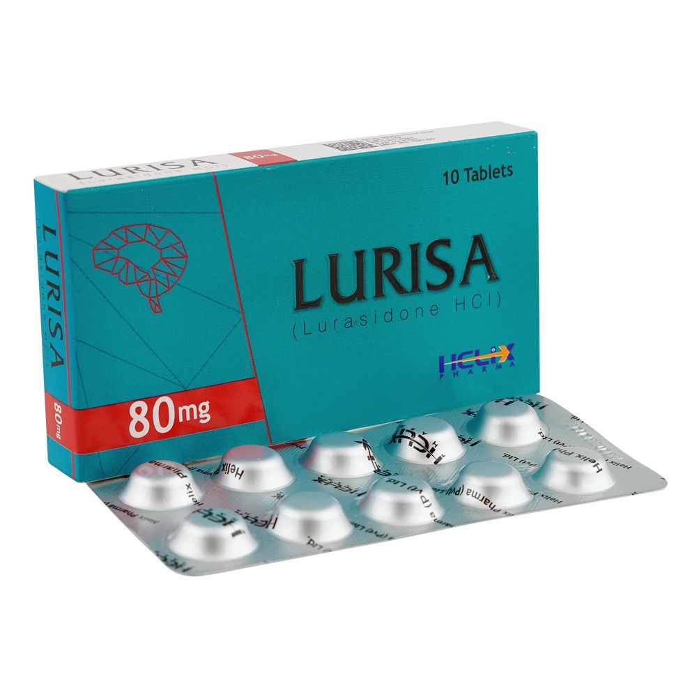 Lurisa 80mg Tablets, Box - Main Image