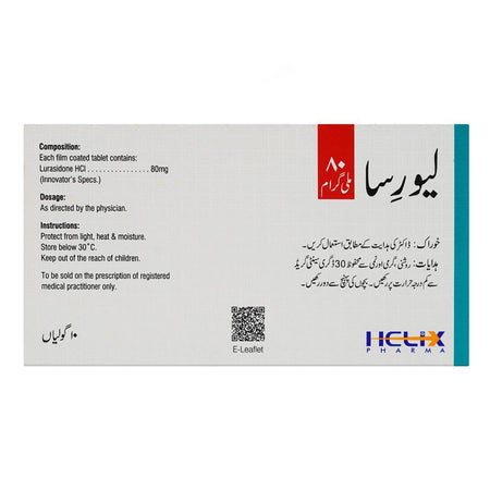Lurisa 80mg Tablets, Box - Image 2