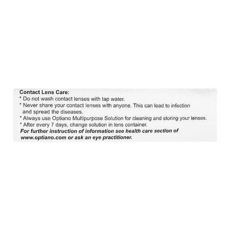 Optiano Soft Contact Lenses, Warm Grey - Image 3
