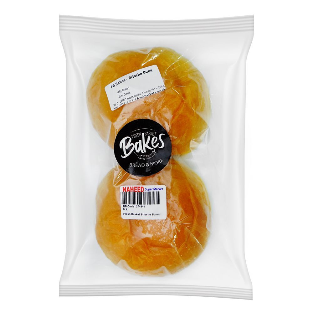 Fresh Basket Brioche Buns, 2-Pack - Main Image