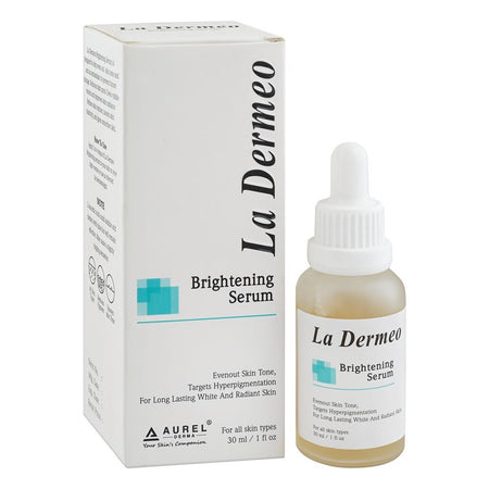 La Dermeo Brightening Face Serum, For All Skin Types, 30ml - Main Image