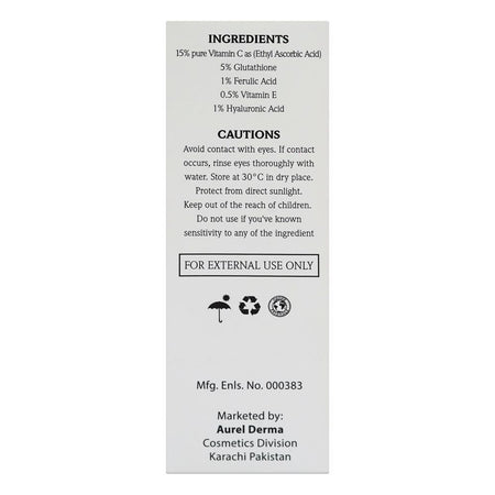 La Dermeo Brightening Face Serum, For All Skin Types, 30ml - Image 4