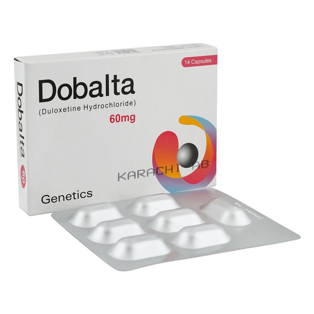 Dobalta Capsules 60mg, Box (14 Capsules) - Main Image