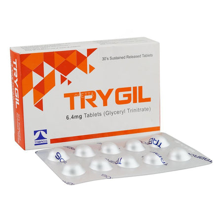 Trygil Tablets 6.4mg, Strip (10 Tablets) - Main Image