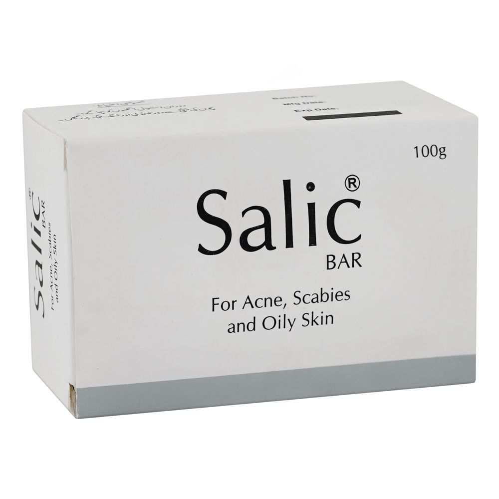 Salic Soap Bar, For Acne, Scabies & Oily Skin, 100g - Main Image