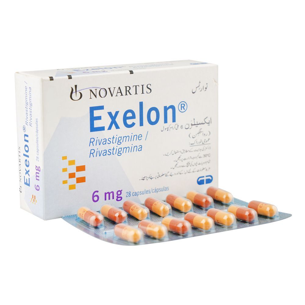 Novartis Pharmaceuticals Exelon Capsule, 6mg, 1-Strip - Main Image