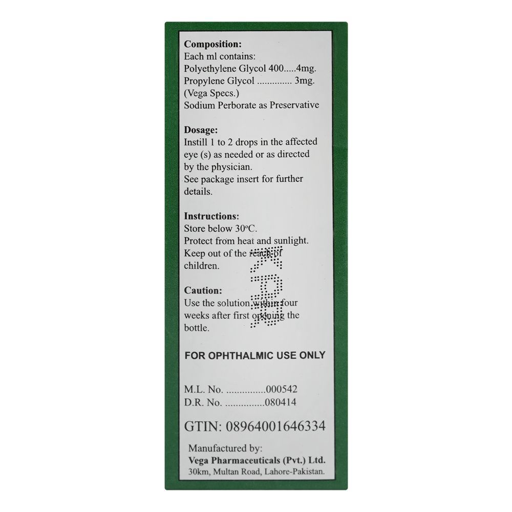 Lubricane Ophthalmic Solution, 15ml - Image 2