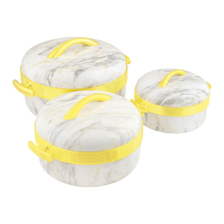 Bhoja Hot Pot Set, 1000ml/2000ml/3500ml, JN212, 3-Pack - Image 3