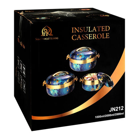 Bhoja Hot Pot Set, 1000ml/2000ml/3500ml, JN212, 3-Pack - Image 4
