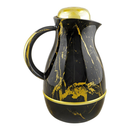 Golden Fire Vacuum Flask Thermos Jug, 1 Liter, Black & Gold, 1210ZG/G - Main Image