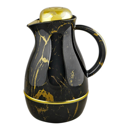 Golden Fire Vacuum Flask Thermos Jug, 1 Liter, Black & Gold, 1210ZG/G - Image 2