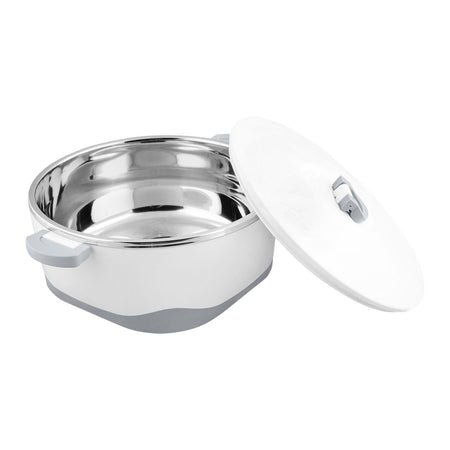 Bhoja Versatile Hot Pot Set & Food Warmer, 3-Pack, Beige, PB633/3 - Image 3