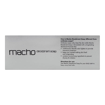 Macho Classic Soap, Long Lasting Scent, 12 Hours Deodorant Protection, 110g - Image 2