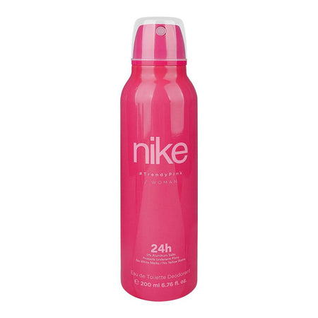 Nike Trendy Pink Deodorant Spray, Eau de Toilette, 24 Hours Lasting, For Women's, 200ml - Main Image