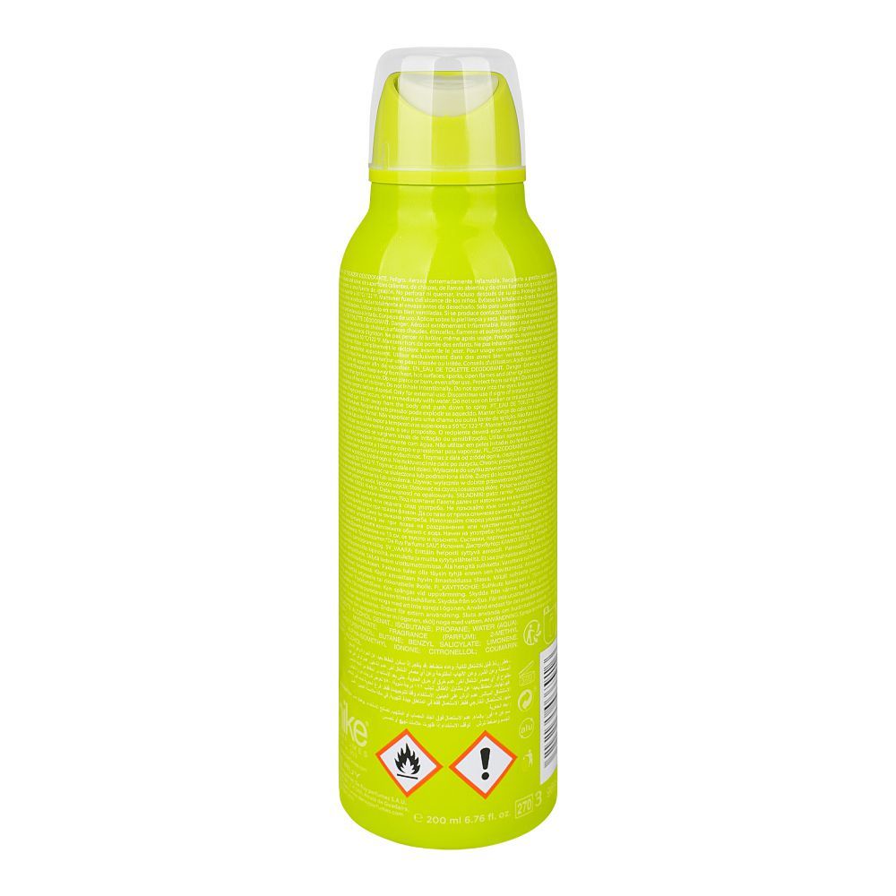 Nike Yummy Musk Deodorant Spray, Eau de Toilette, 24 Hours Lasting, For Women's, 200ml - Image 2
