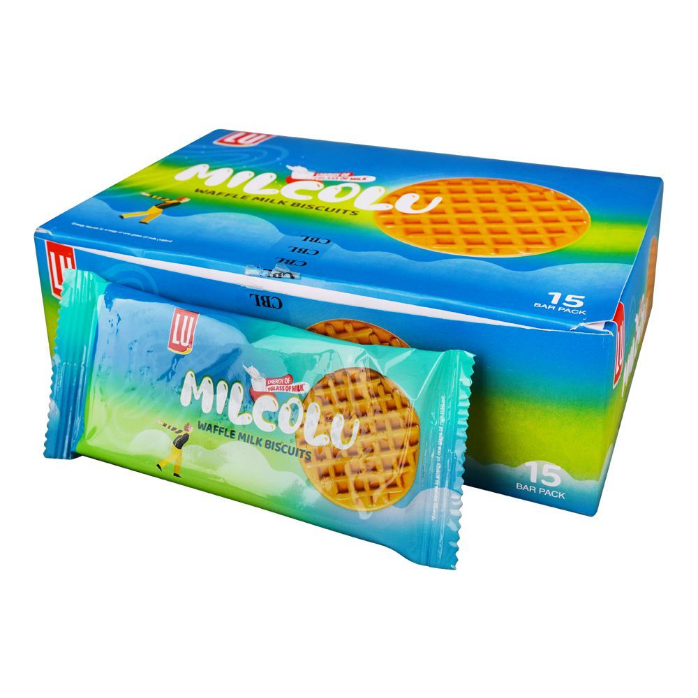 LU Milcolu Waffle Biscuits, 15-Pack - Main Image