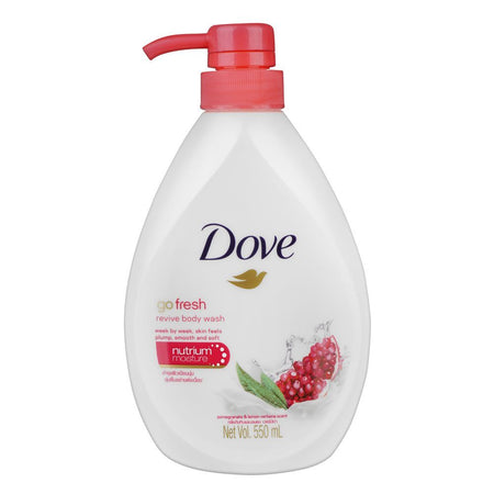 Dove Go Fresh Revive Body Wash Pump, 550ml - Main Image