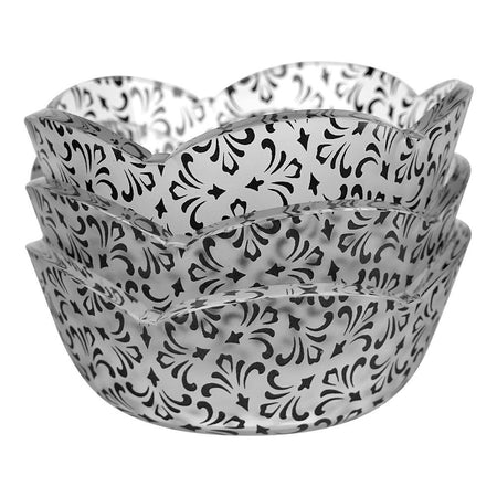 Urban Trends Star Bowl, Frosted, 3-Pack, SB-02 - Image 2
