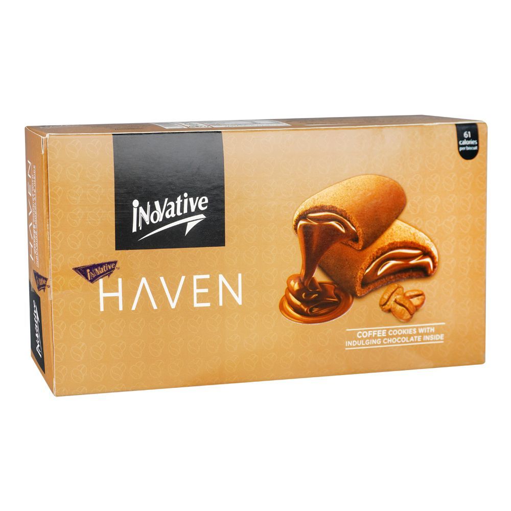 Innovative Haven Coffee Cookies With Inside Chocolate, 132g - Main Image