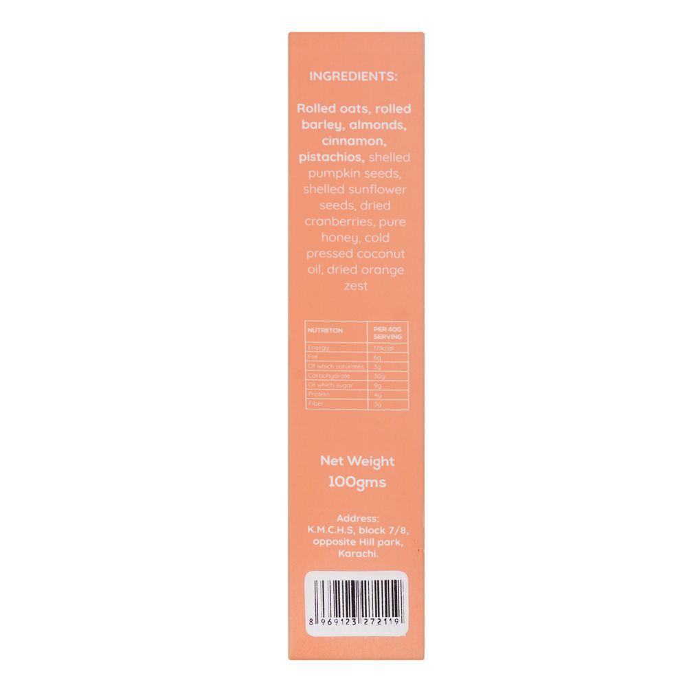 Fitlicious Cranberry Pistachio Granola Cereal, 100g - Image 4