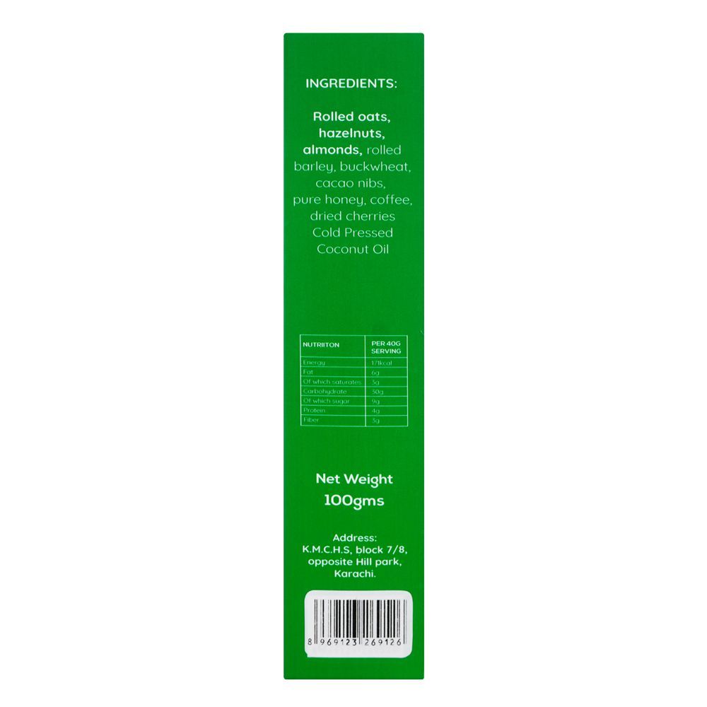 Fitlicious Hazelnut Buckwheat Granola Cereal, 100g - Image 4
