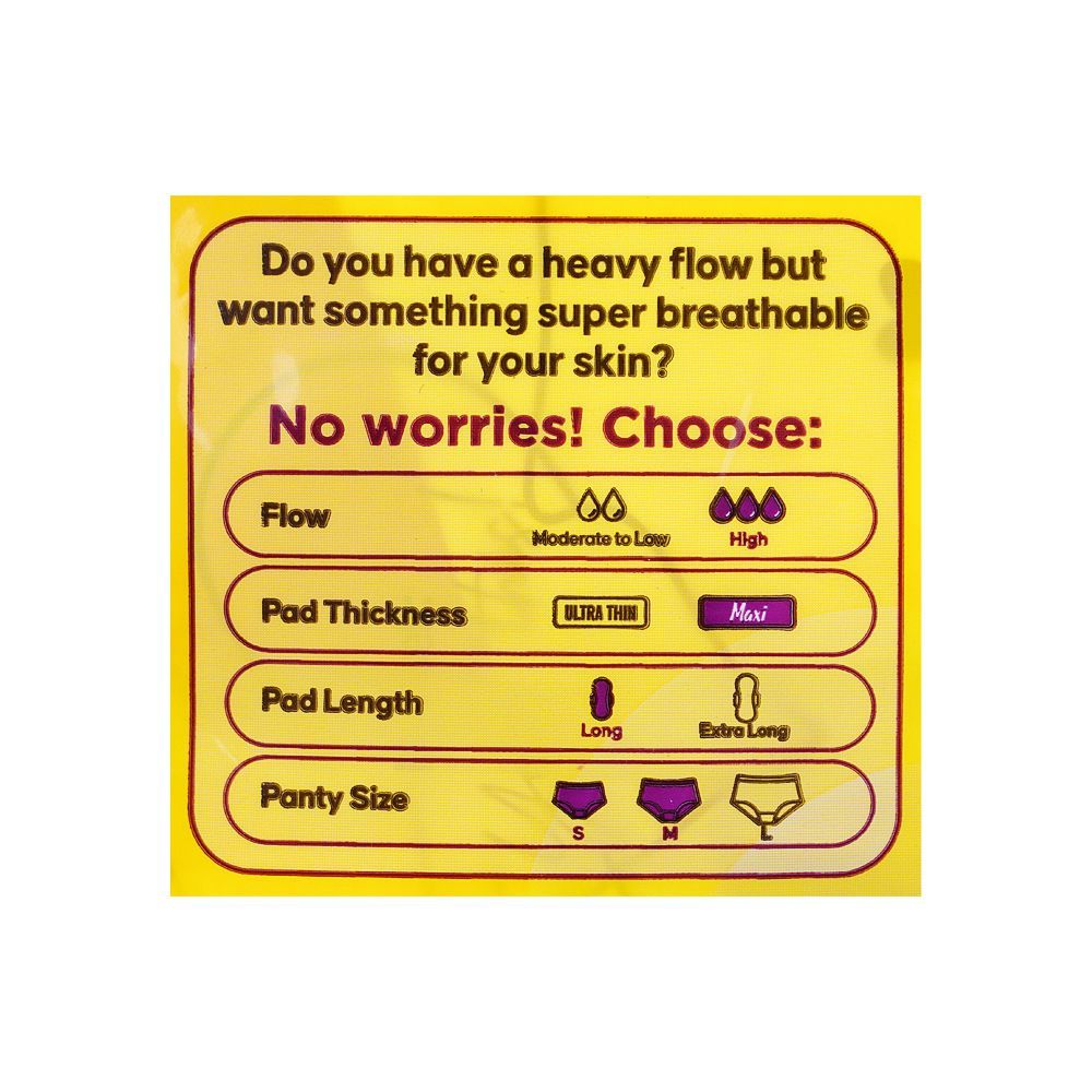 Embrace Sensitive Maxi Pads, Long, Trio Pack, 28-Pack, Rs.150/- Off - Image 4