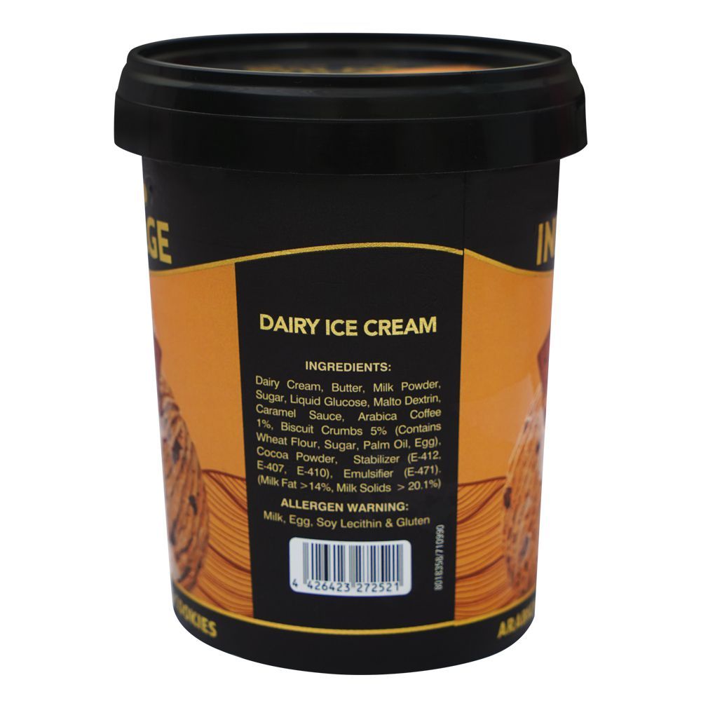 Hico Indulge Fude Brownie Ice Cream, 500ml - Image 4