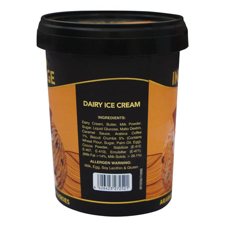 Hico Indulge Fude Brownie Ice Cream, 500ml - Image 4