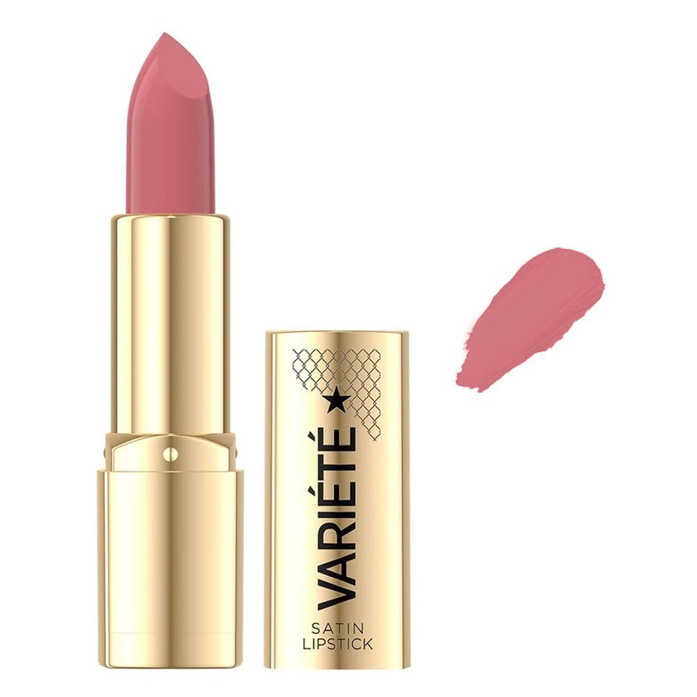Eveline Variete Satin Lipstick, Cruelty Free, 02 Cabaret Chic - Main Image