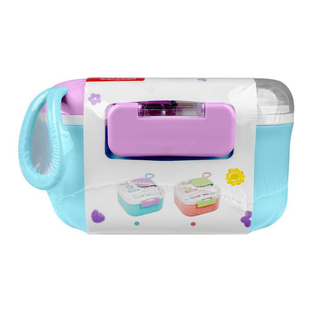 Homeatic Plastic Lunch Box With Cutlery, 750ml/600ml Capacity, 2.2in (H) x 3.3in (W) x 3.1in (D), Blue, HMT-010 - Image 2