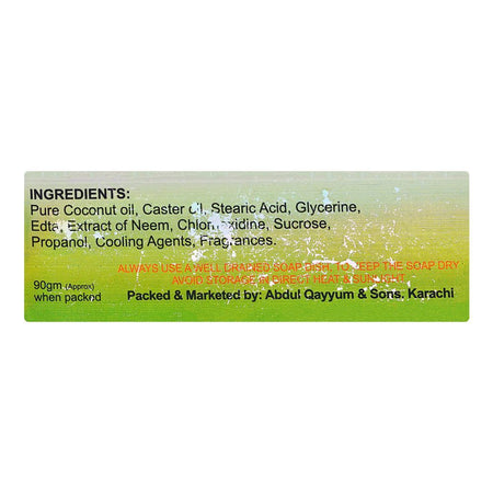 Fakiri Neem Plus Prickly Heat Soap, 90g - Image 2