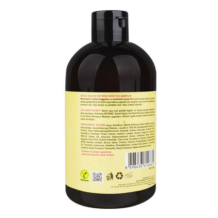 Okay Professionel Botanic Colored Hair Protective Shampoo, Vegan, Paraben & Sulfates Free, 500ml - Image 2