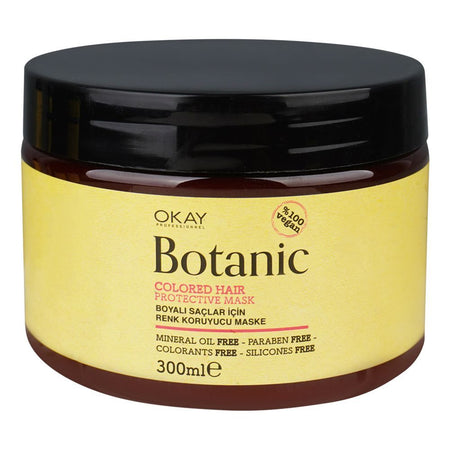 Okay Professionel Botanic Colored Hair Protective Mask, Vegan, Paraben Free, 300ml - Main Image
