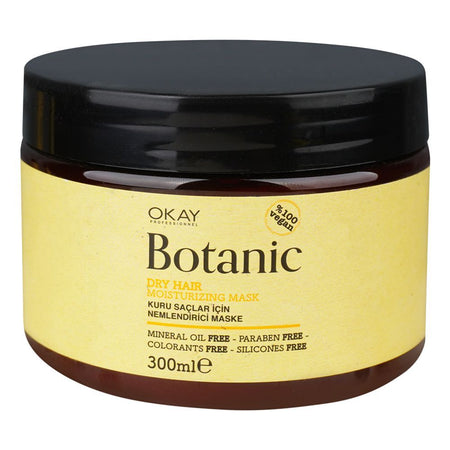 Okay Professionel Botanic Dry Hair Moisturizing Mask, Vegan, Paraben Free, 300ml - Main Image